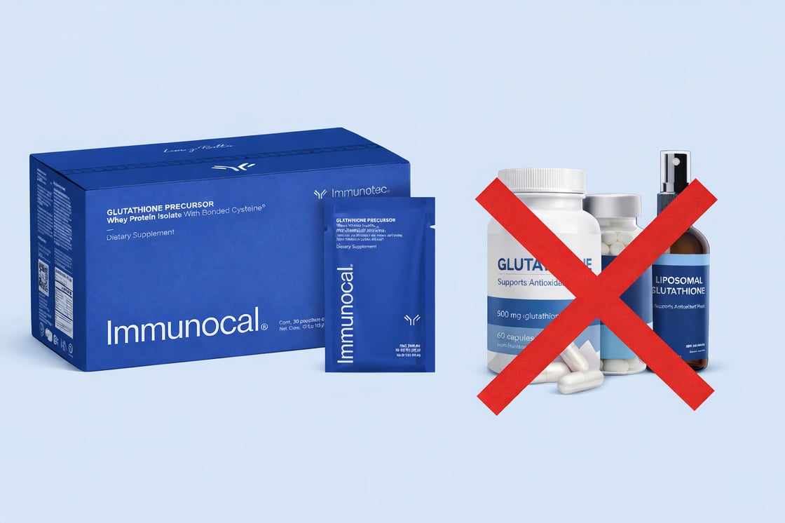 Immunocal is the superior choice 